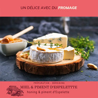 Miel & Piment d'Espelette - Les p'tites Apicultrices