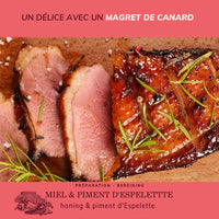 Miel & Piment d'Espelette - Les p'tites Apicultrices