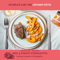 Miel & Piment d'Espelette - Les p'tites Apicultrices