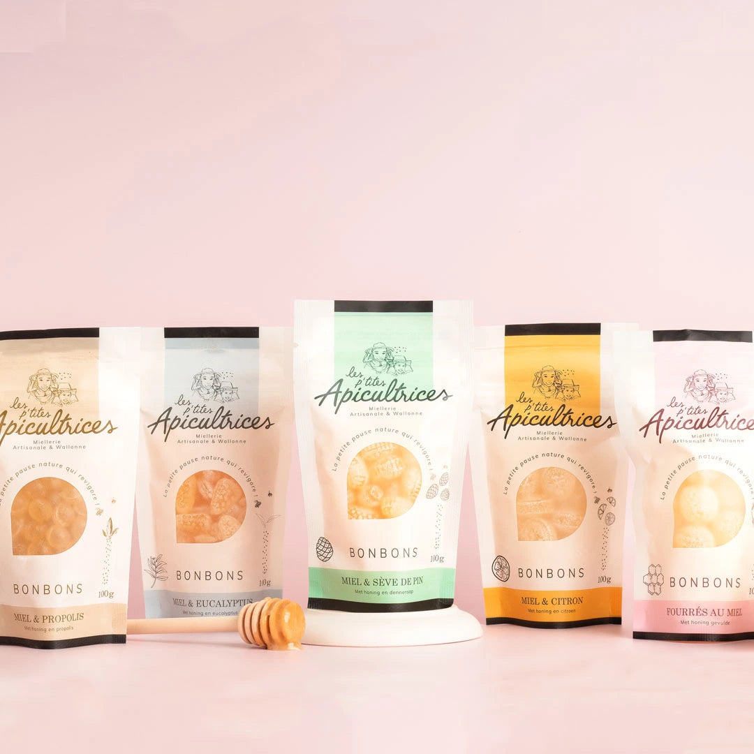 Bonbons saveurs sève de pin