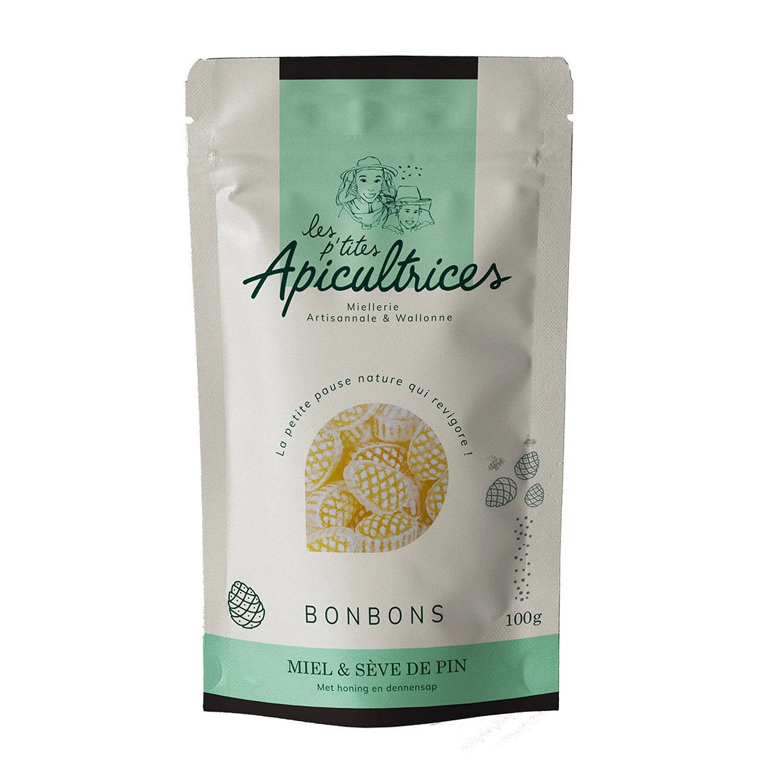Bonbons saveurs sève de pin