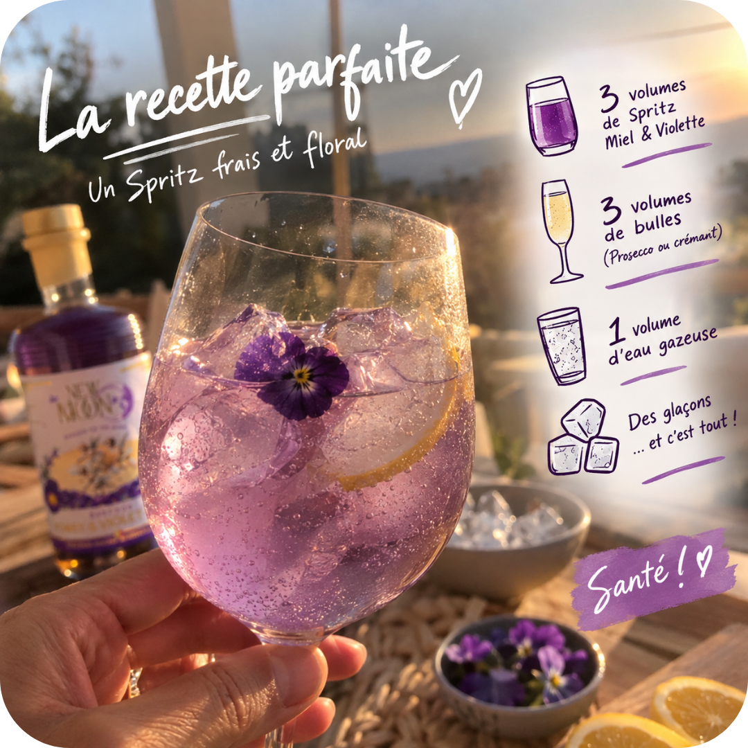 Honing & Violet Spritz