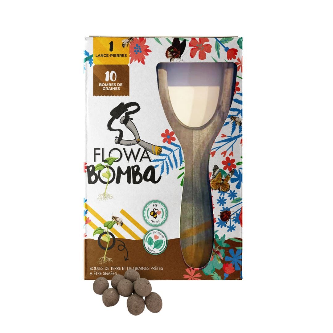 Kit lance-pierres Flowa Bomba - Les p&