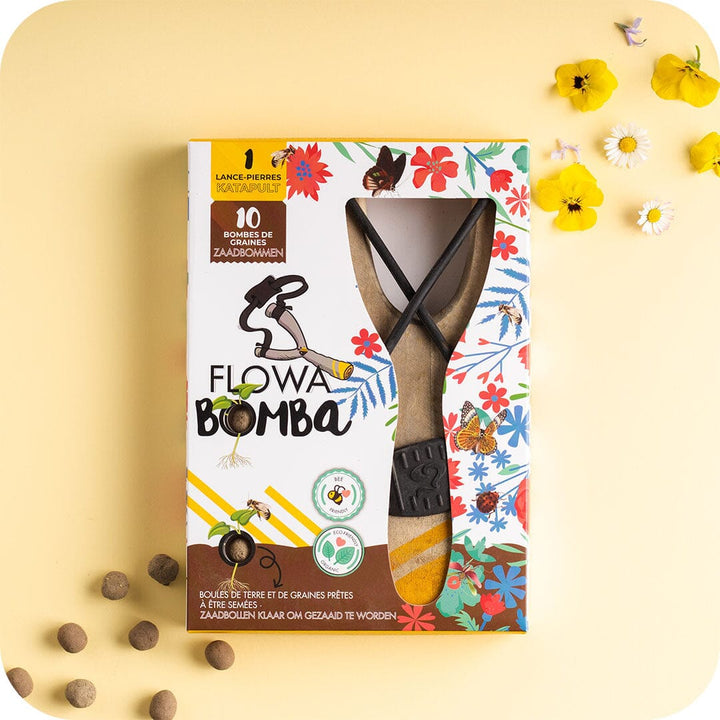 Kit lance-pierres Flowa Bomba - Les p'tites Apicultrices