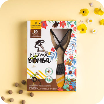 Kit lance-pierres Flowa Bomba - Les p'tites Apicultrices